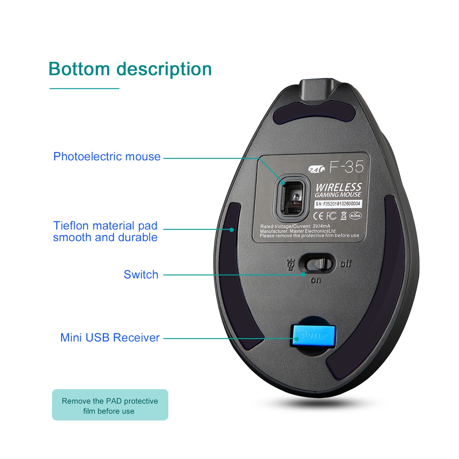 Rechargeable Wireless Mouse Rechargeable Wireless Mouse