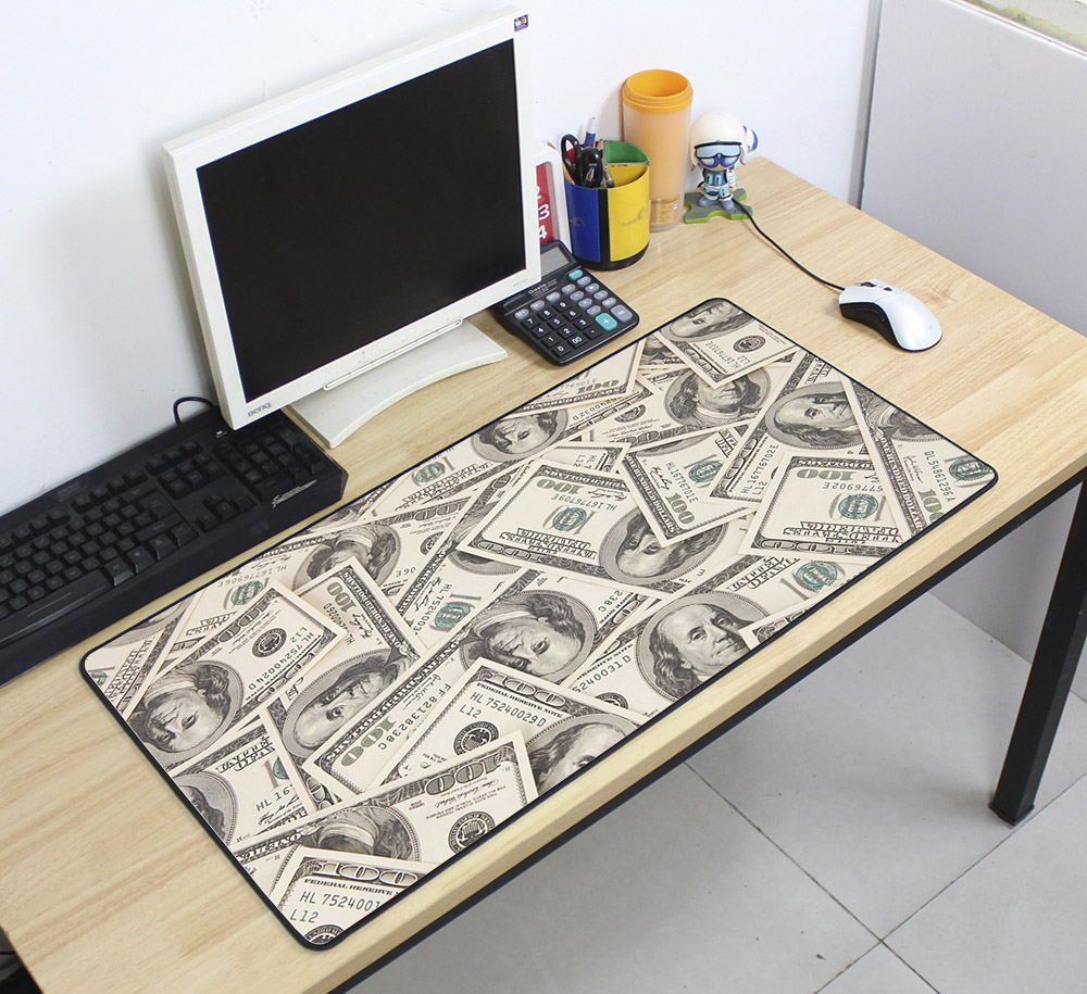 Large Printed Locked Edge Mouse Pad Large Printed Locked Edge Mouse Pad