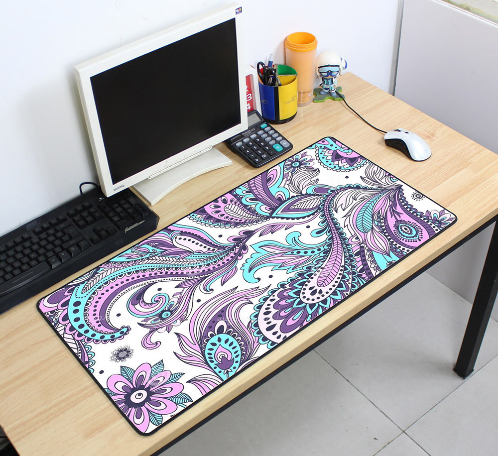 Large Printed Locked Edge Mouse Pad Large Printed Locked Edge Mouse Pad