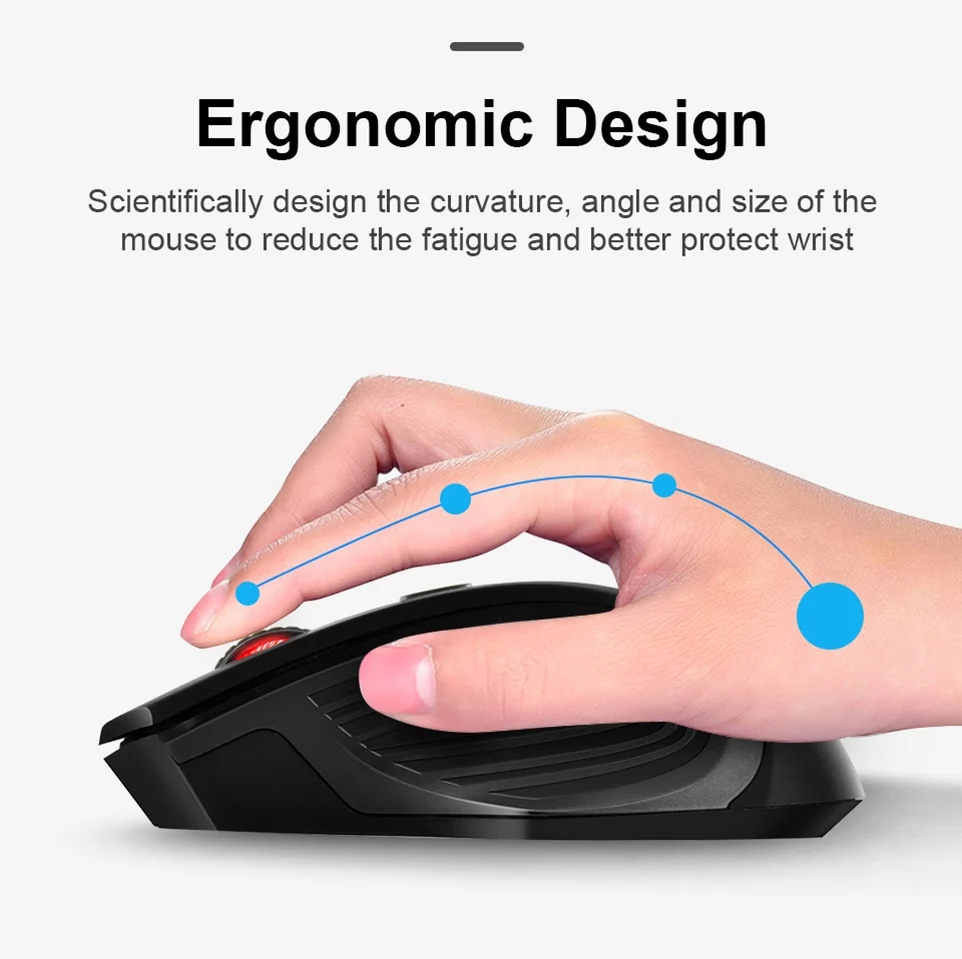 Ergonomic Optical Wireless Computer Mouse Ergonomic Optical Wireless Computer Mouse